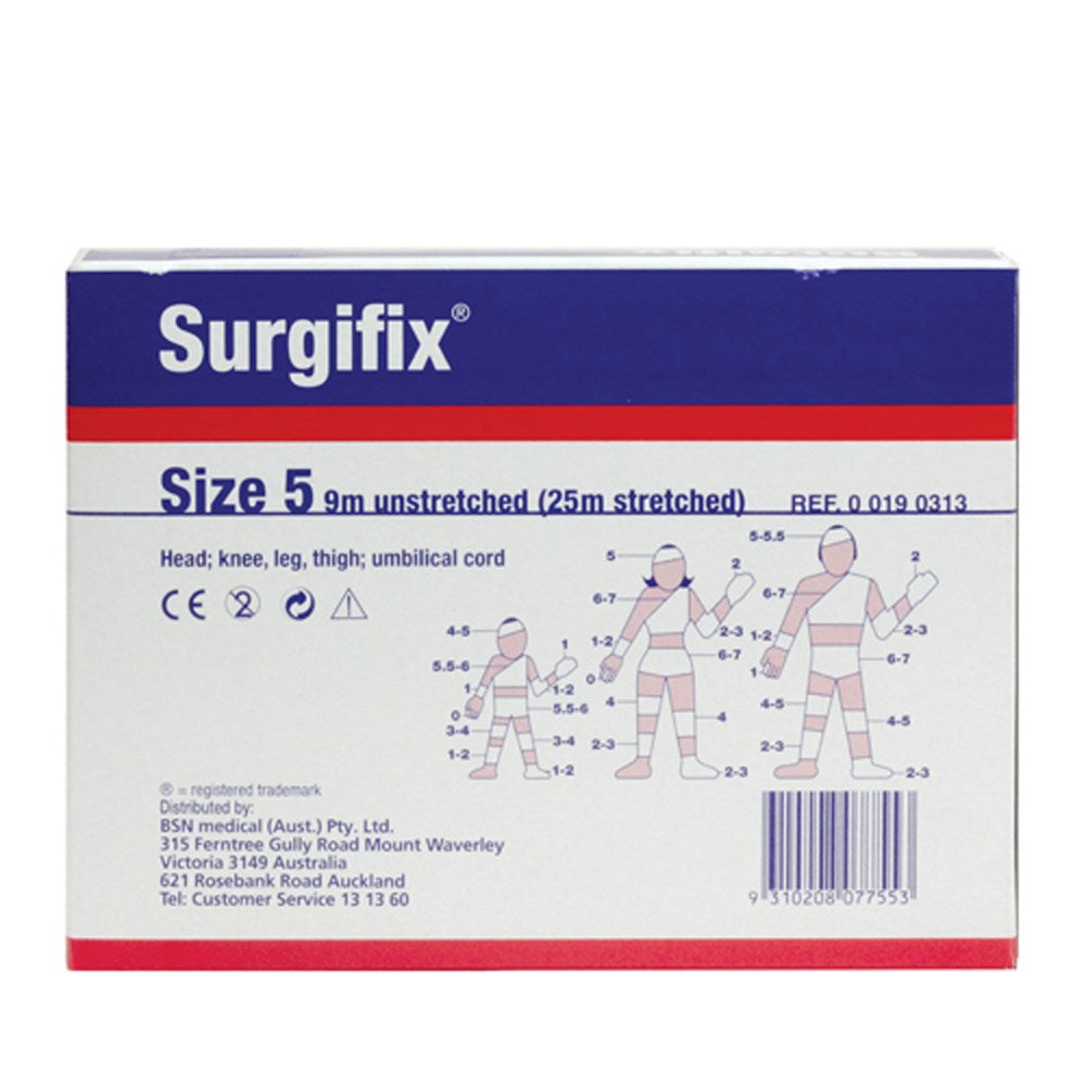 Surgifix Tubular Elastic Net Bandage Size 5 9m