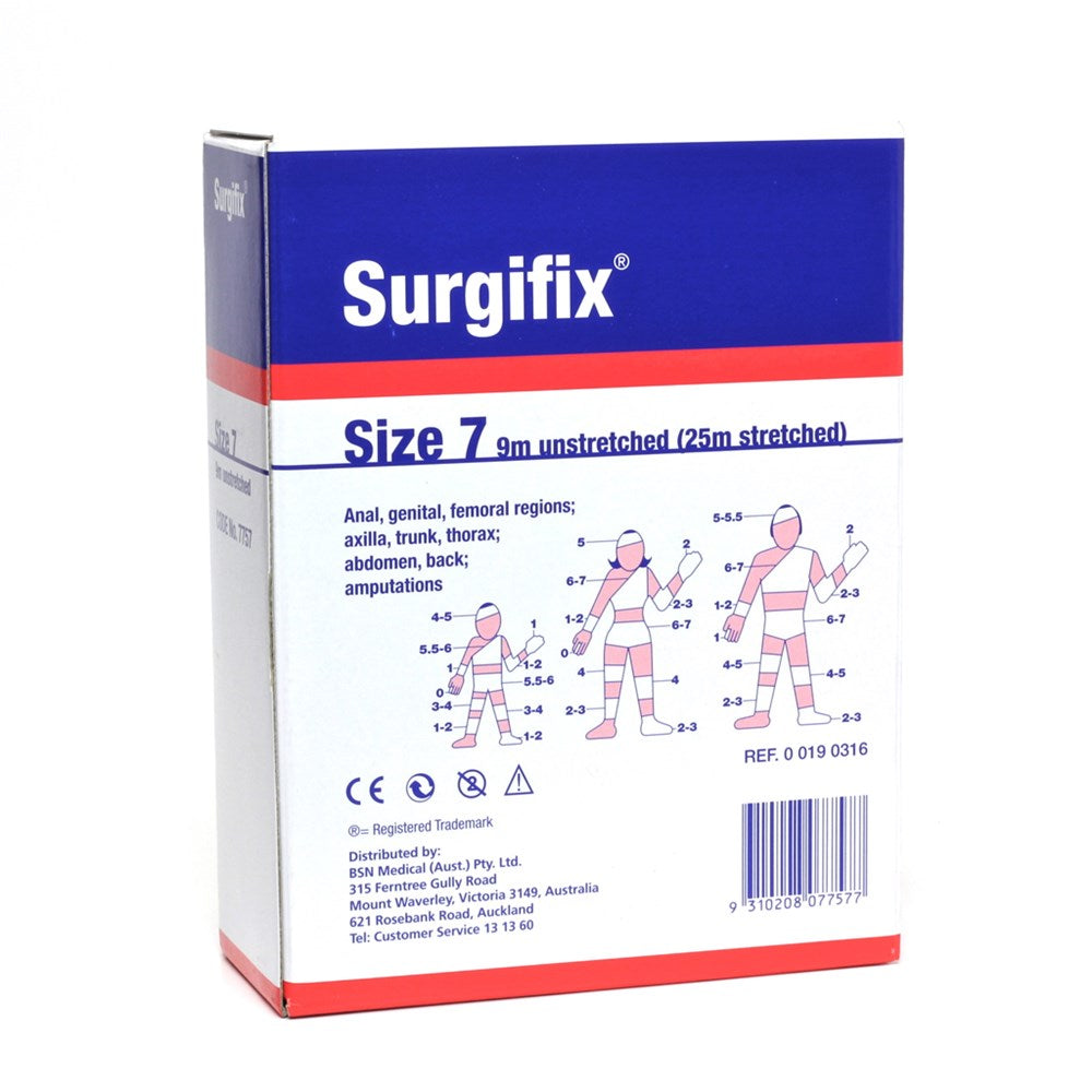 Surgifix Tubular Elastic Net Bandage Size 7 9m
