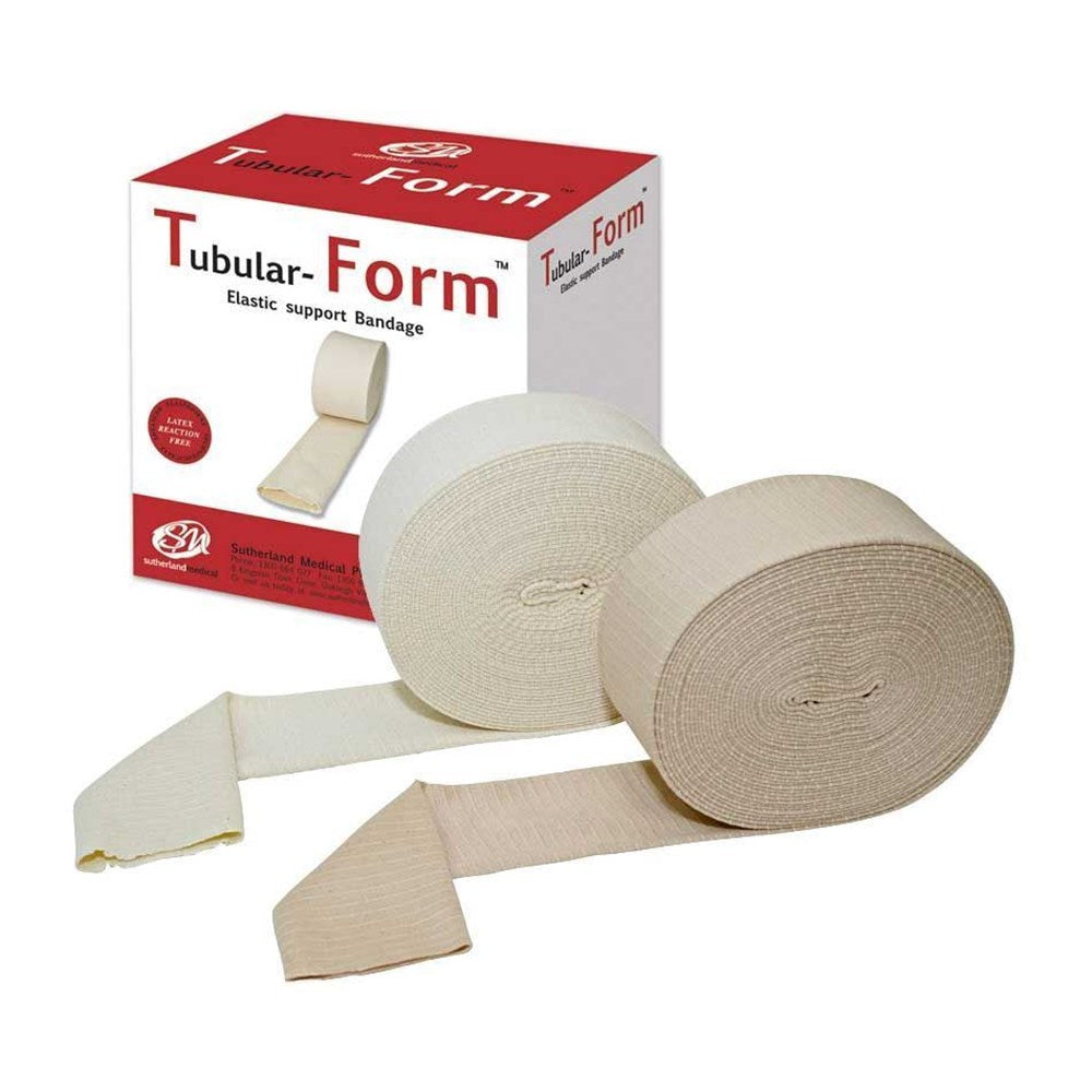 Tubular Form Elastic Support Bandages Size F 10m Natural L/F