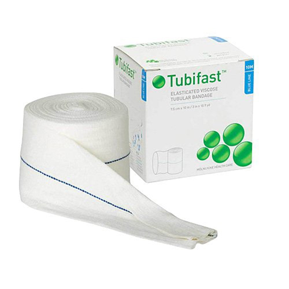 Tubifast Retention Bandage Blue (7.5cm) 10mt
