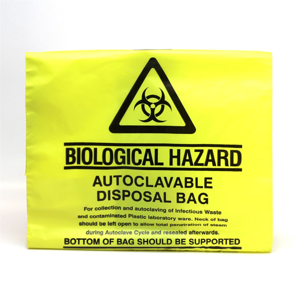 Bio-Hazard Waste Bag Yellow 30 x 60cm