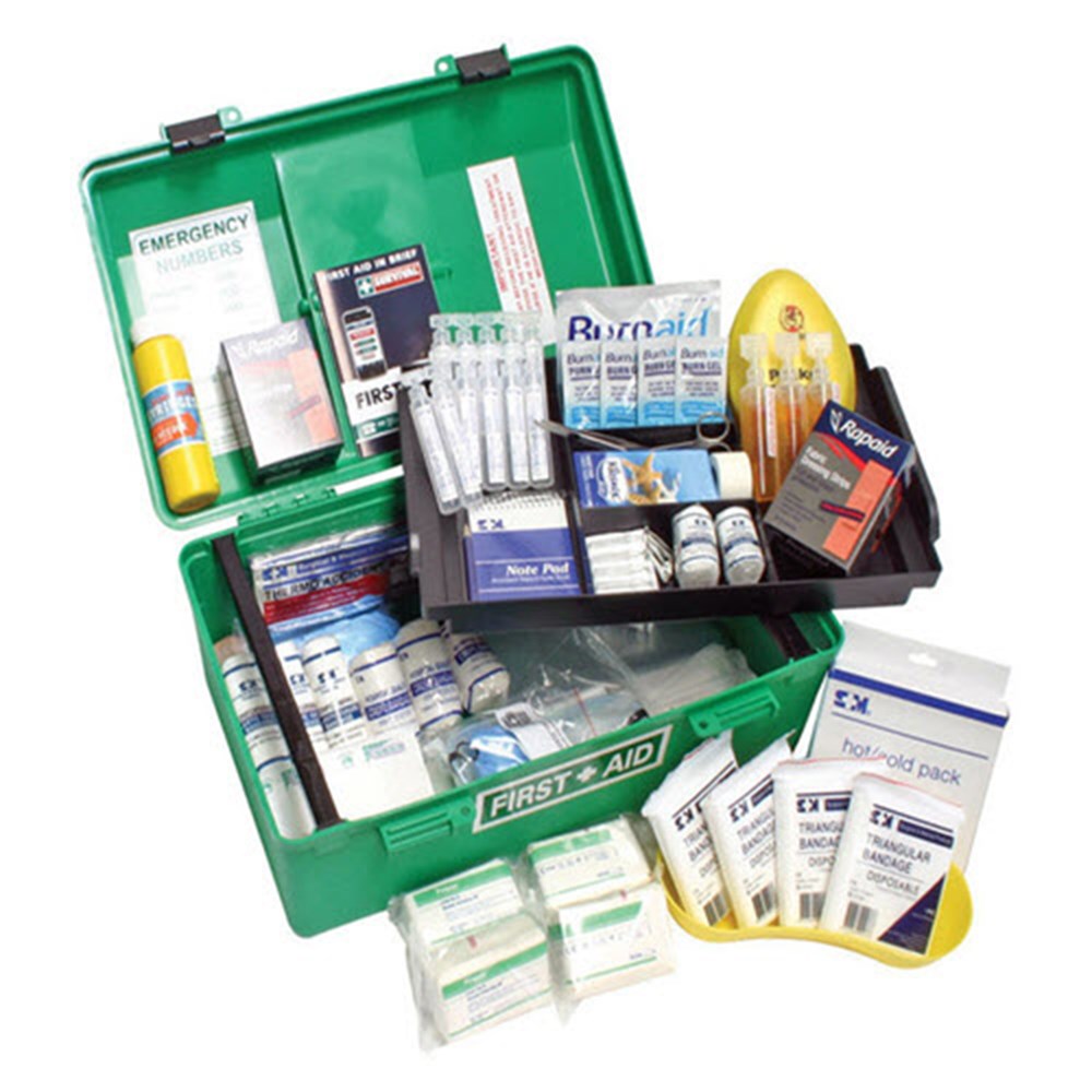 First Aid Kit Industrial Workplace WPA2 Med Plastic Case