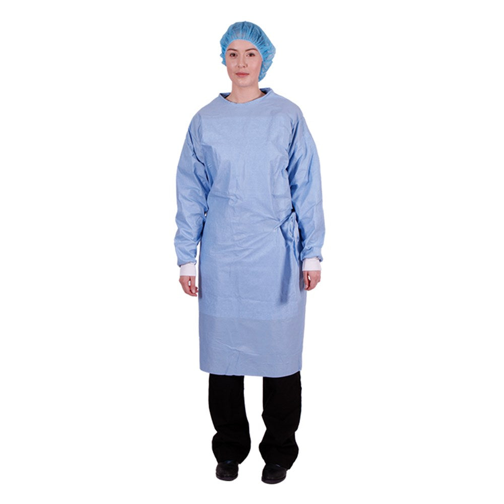 Multigate Compro Surgical Gown Reinforced Lge &Towel Sterile