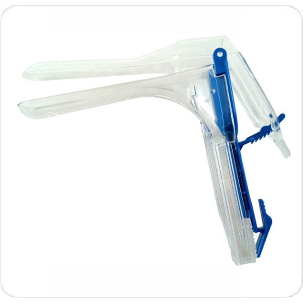 Disposable Vaginal Specula Large Screw Lock Eos (Blue)