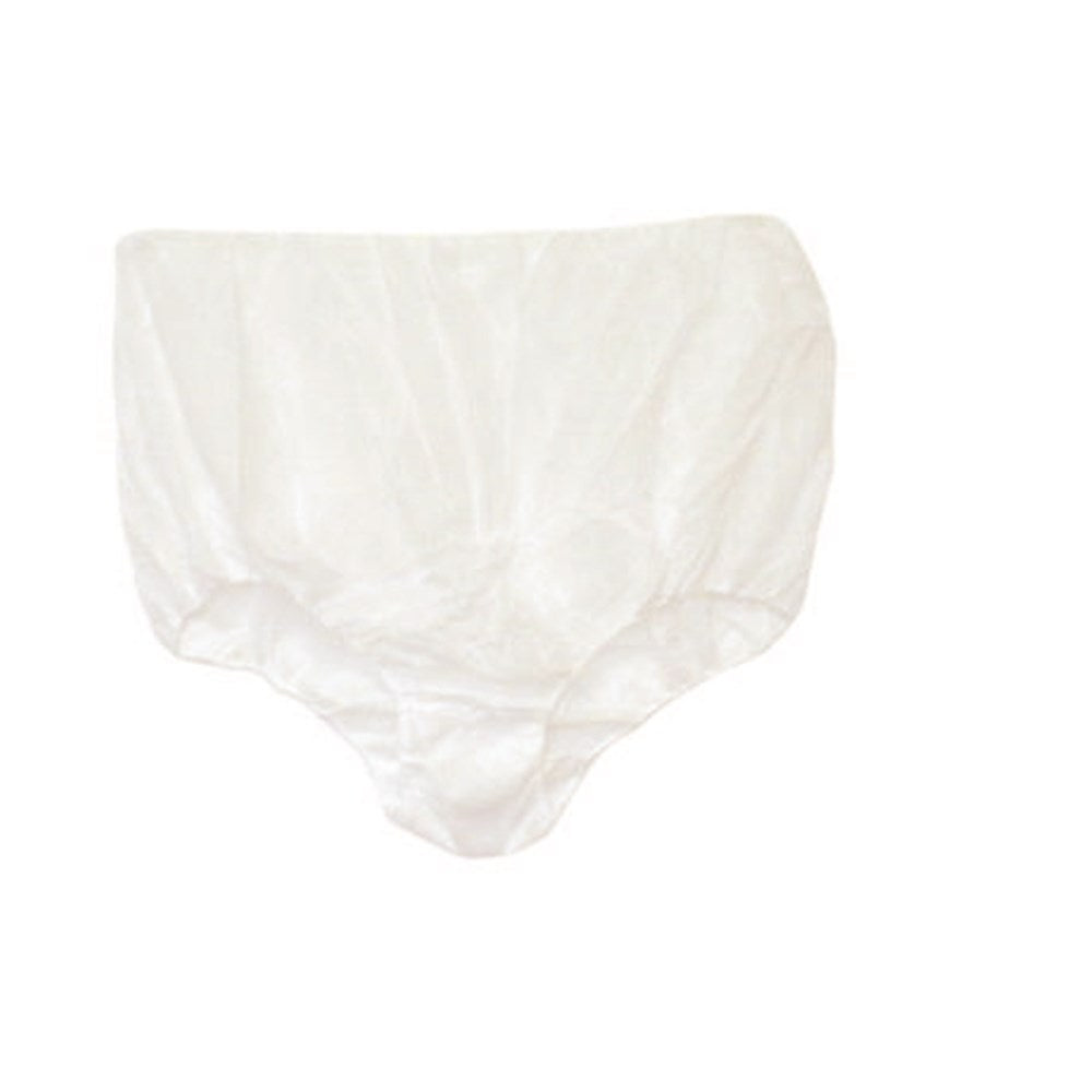 Theatre Briefs Disposable White Extra Extra Large