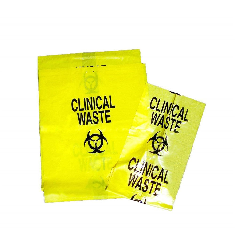 Bio-Hazard Clinical Waste Bag Yellow 56.5 x 100cm 55L