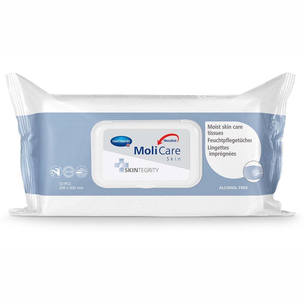 Molicare Cleansing Moist Skin Care Tissue P50