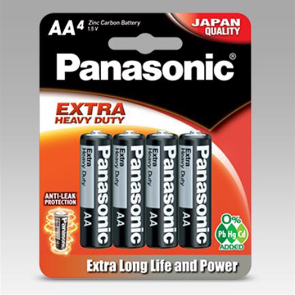 Battery Panasonic Extra Heavy Duty Size AAA