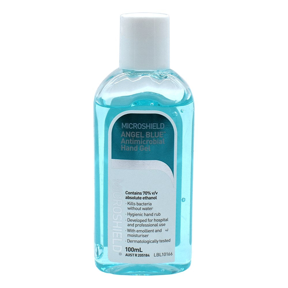 Microshield Angel Blue Antimicrobial Hand Gel 100ml