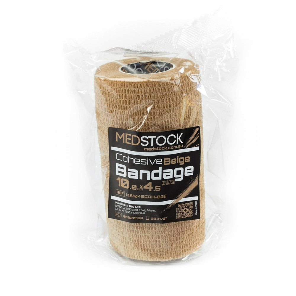 Medstock Cohesive Bandage Beige 5cm x 4.5m