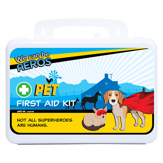CUSTOM Pet Plastic Waterproof First Aid Kit