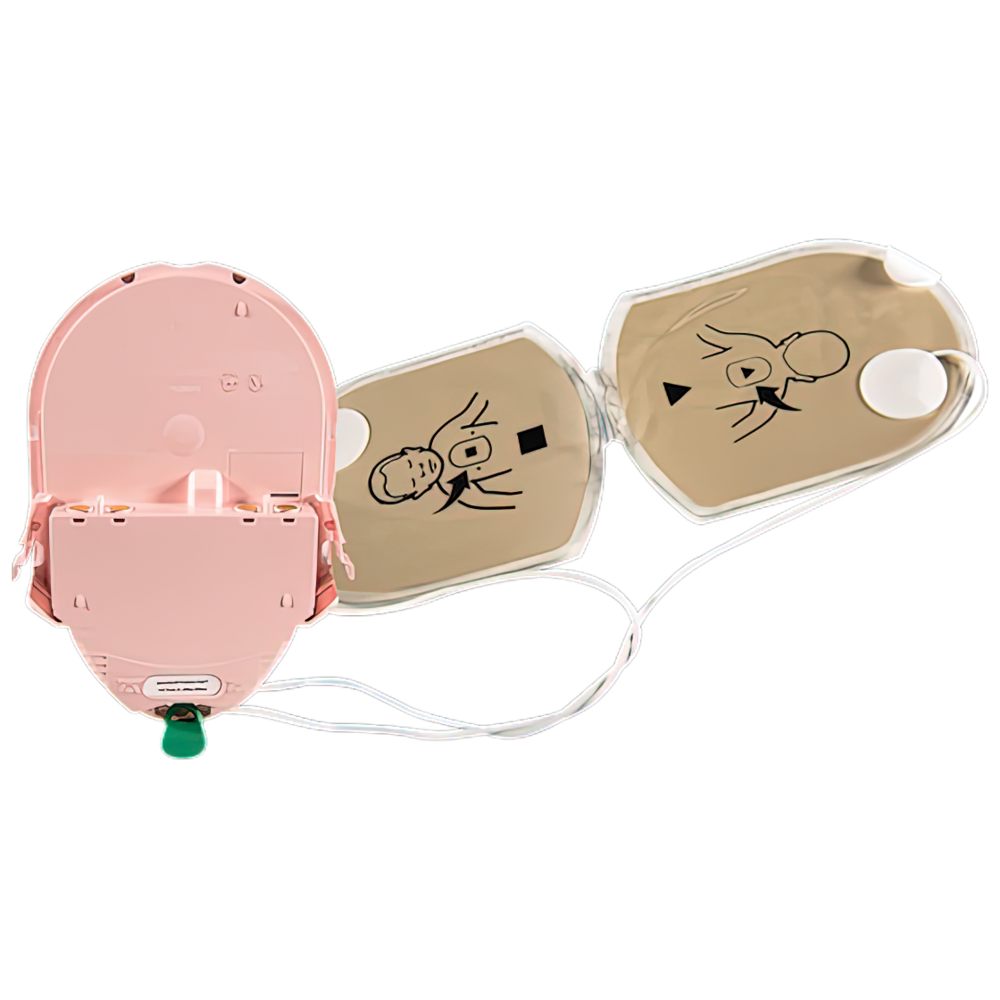 HEARTSINE Short Dated Pink Pad-Pak Pads &amp; Battery Pack - Paediatric