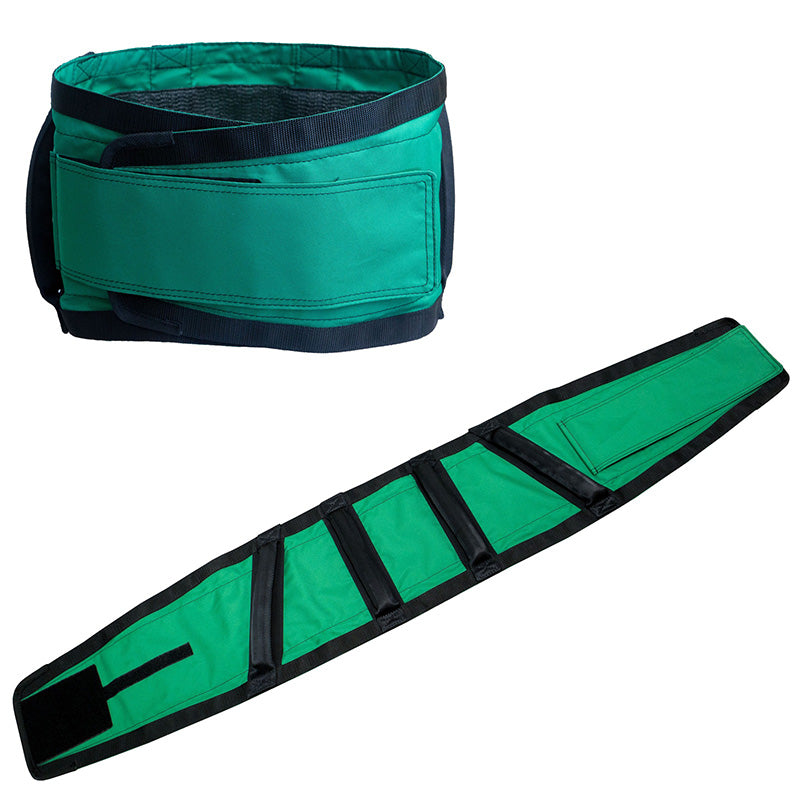 Walking Belt Unpadded with Velcro Close - Large (Green)