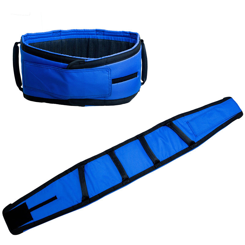 Walking Belt Padded with Velcro Close - X-Large (Blue)